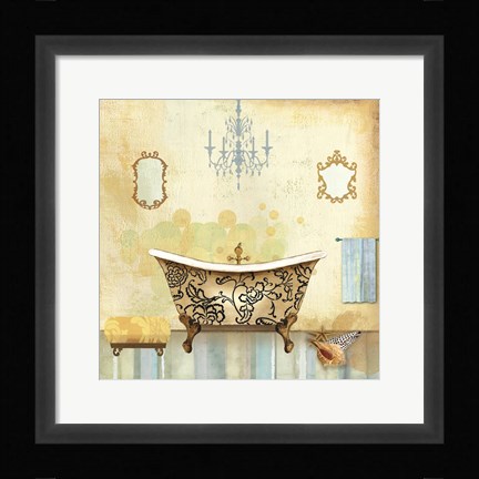 Framed Salle De Bain II Print