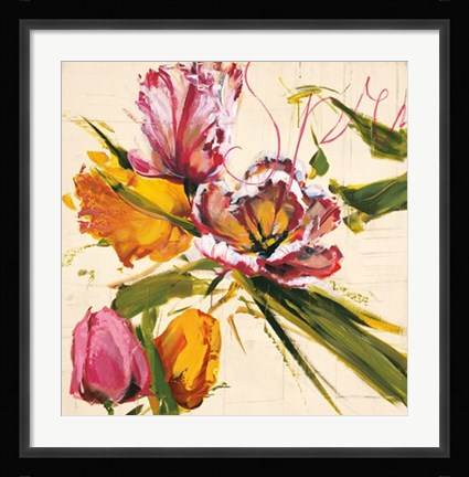 Framed Spring Tulips Print