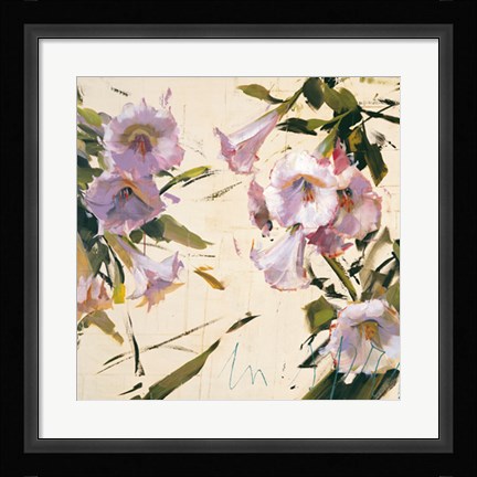 Framed Petunia Print