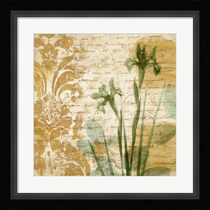 Framed Romance II Print