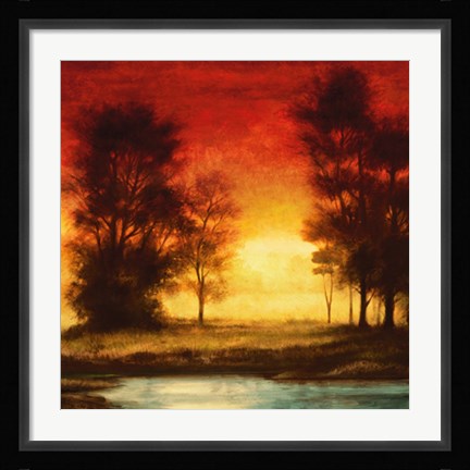 Framed Evening Light II Print