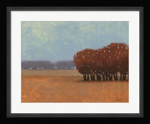 Framed Clear Day I Print