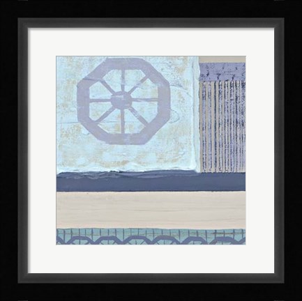Framed Decorative Asian Abstract I Print
