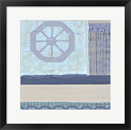 Framed Decorative Asian Abstract I Print
