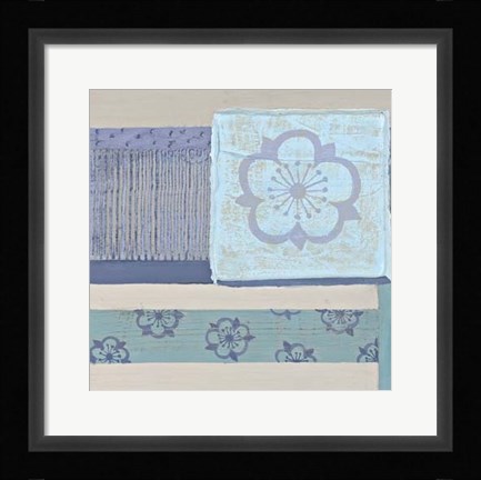 Framed Decorative Asian Abstract III Print