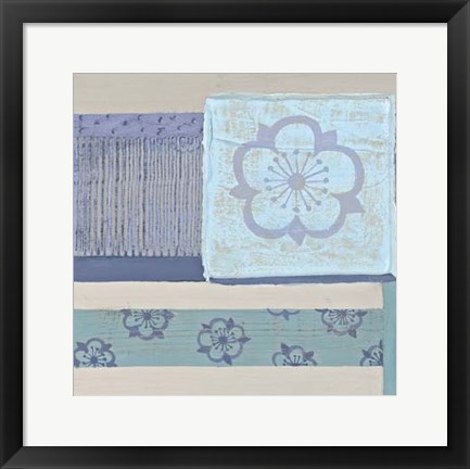 Framed Decorative Asian Abstract III Print