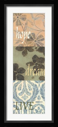 Framed Uplift I Print