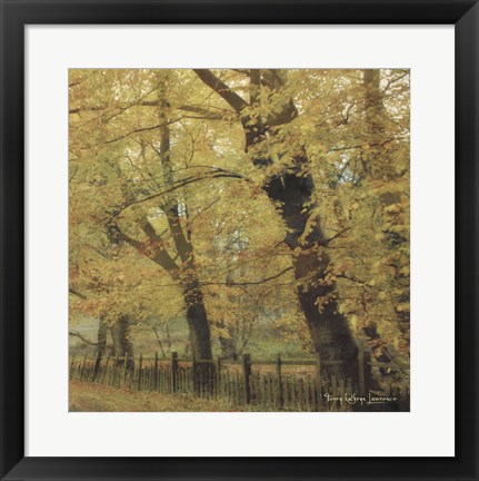 Framed English Countryside II Print