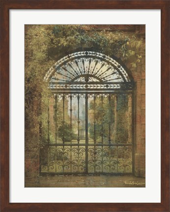 Framed English Countryside V Print