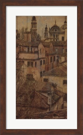 Framed Tour of Venice I Print