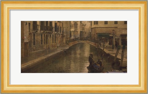 Framed Tour of Venice III Print