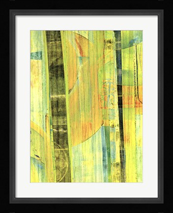 Framed Yellow Mix II Print