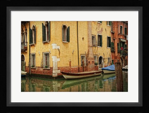 Framed Venetian Canals VI Print