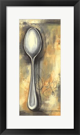 Framed Sophisticated Silver II Print