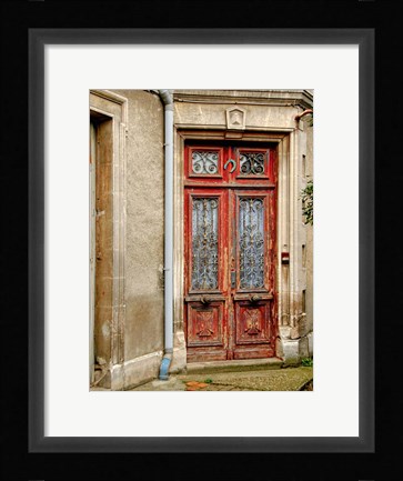 Framed Weathered Doorway I Print