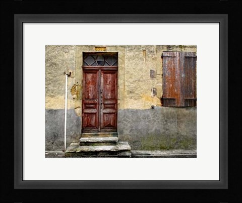 Framed Weathered Doorway IV Print