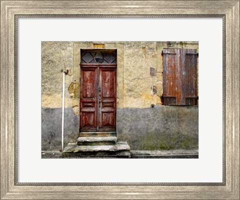 Framed Weathered Doorway IV Print
