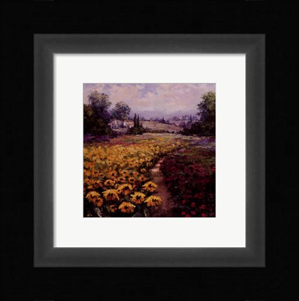 Framed Tuscan Pleasures I Print