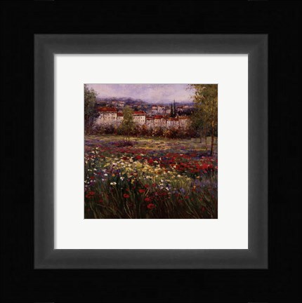 Framed Tuscan Pleasures II Print