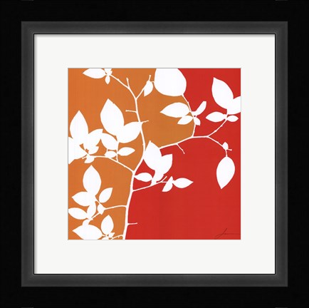 Framed Split Stem I Print