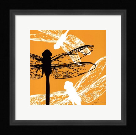 Framed Pop Fly I Print