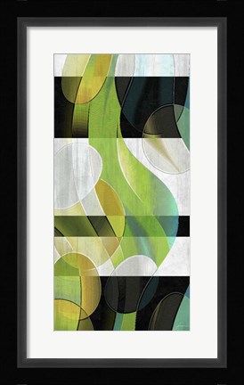 Framed Sea Life Panel II Print