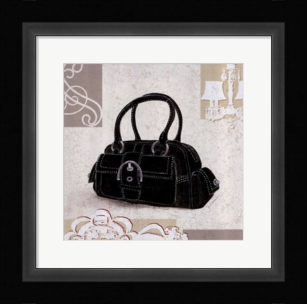 Framed Love to Shop I Print