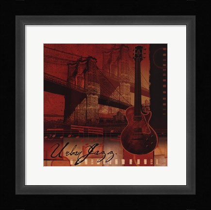 Framed Urban Jazz Print