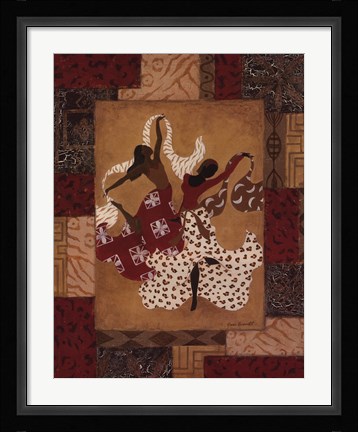 Framed Rejoice I Print