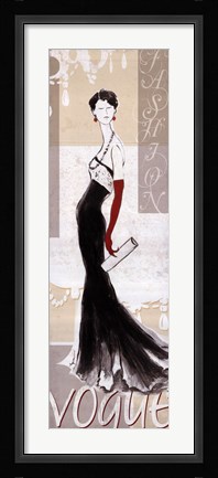 Framed Vogue Print