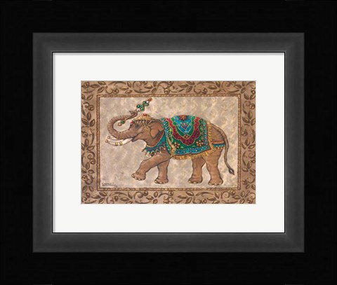 Framed Royal Elephant II Print