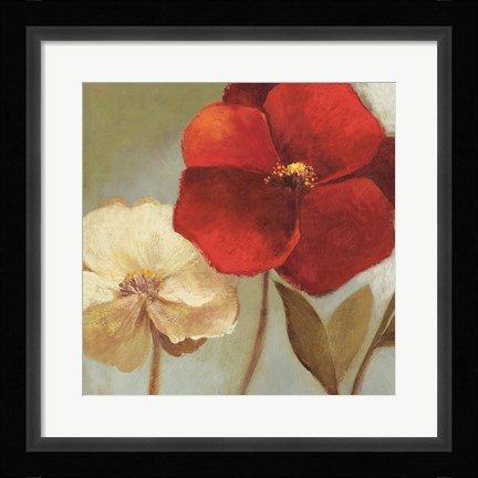 Framed Gentleness (New Kindness Flroal) Print