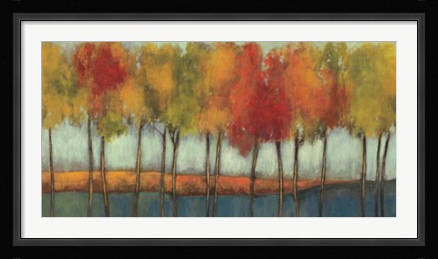 Framed Lolipop Trees Print