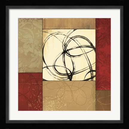 Framed Joie De Vivre II Print