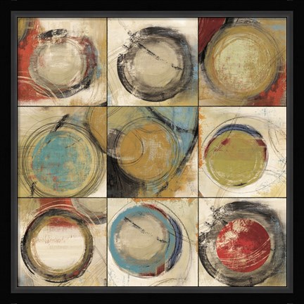 Framed Let's Go Print