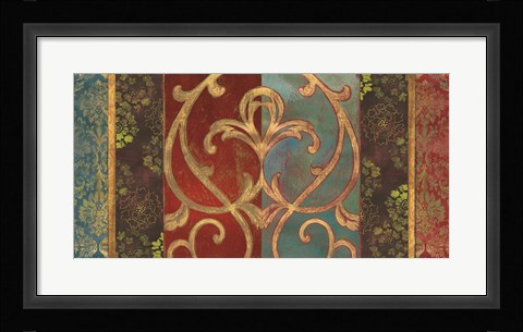 Framed Embroidered Print