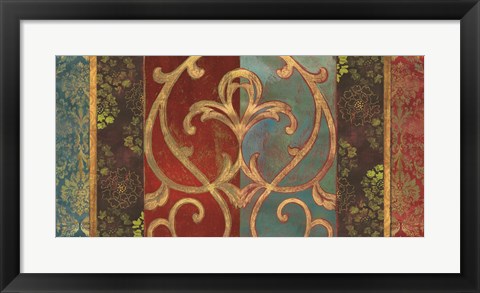 Framed Embroidered Print