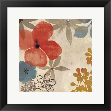 Framed Danica I Print