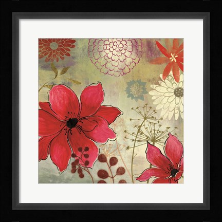 Framed In The Garden I Print