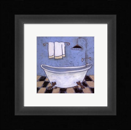 Framed Scrub-A-Dub II Print