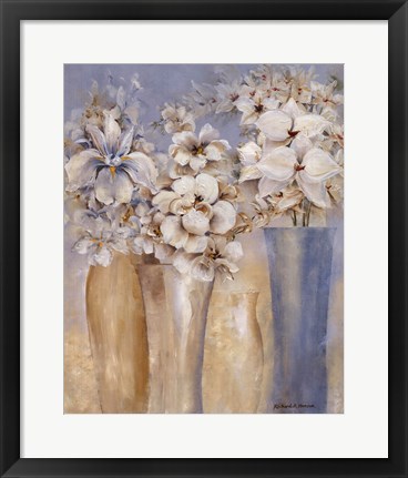 Framed Garden Party II Print