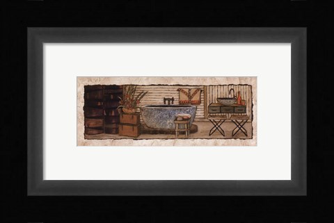 Framed Z Spa I Print