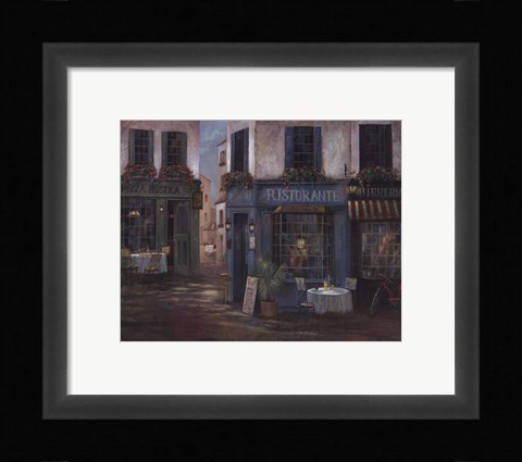 Framed Pizza Rustico Print