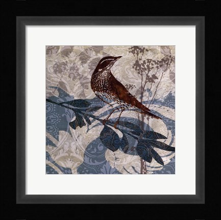 Framed Songbird I Print