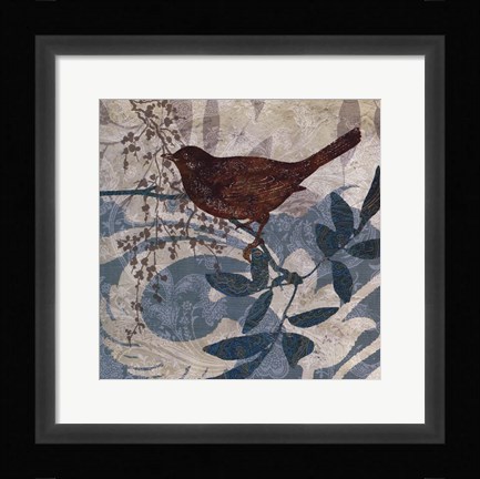 Framed Songbird II Print