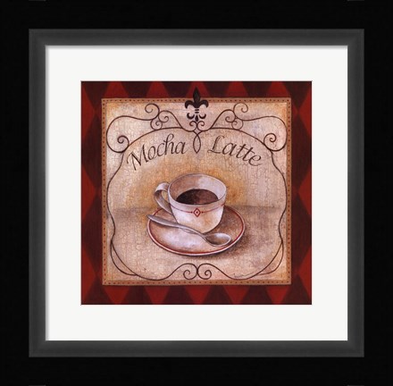 Framed Cafe Noir Print