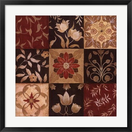 Framed Patterns of Nature Print