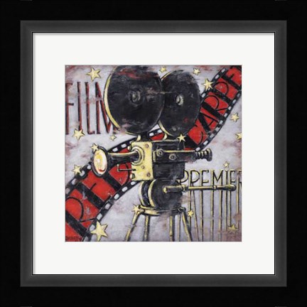 Framed Red Carpet Print