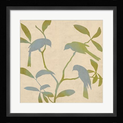 Framed Birdsong II Print