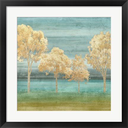 Framed Blue Horizons I Print